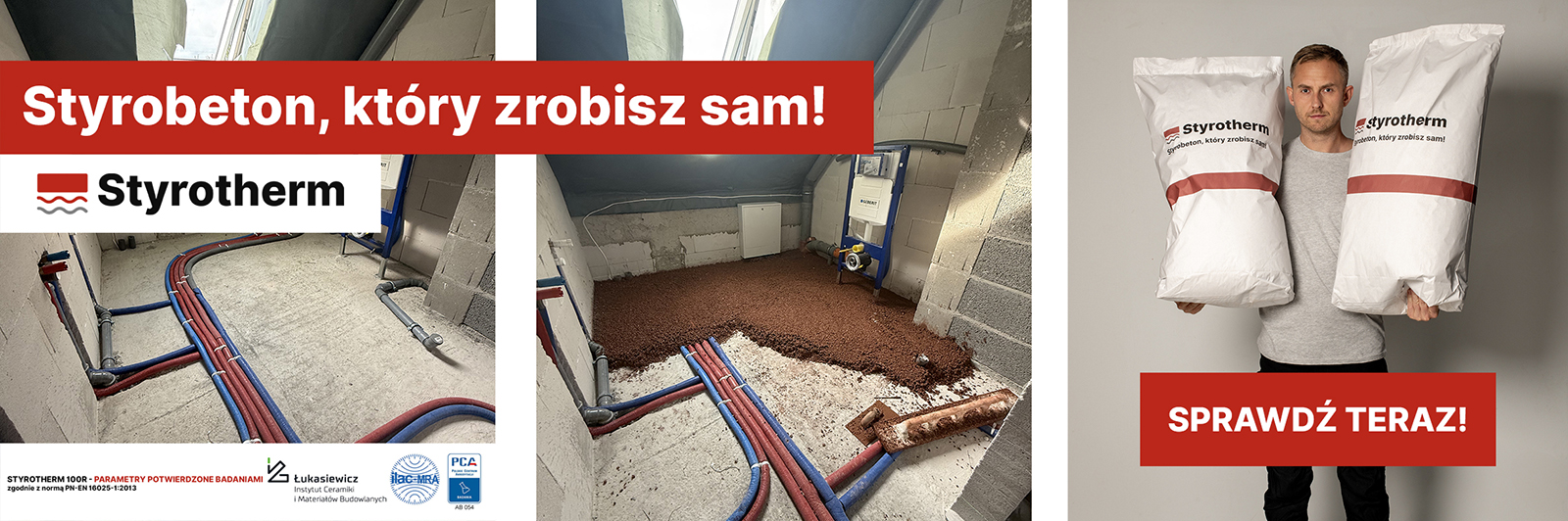 styrobeton workowany